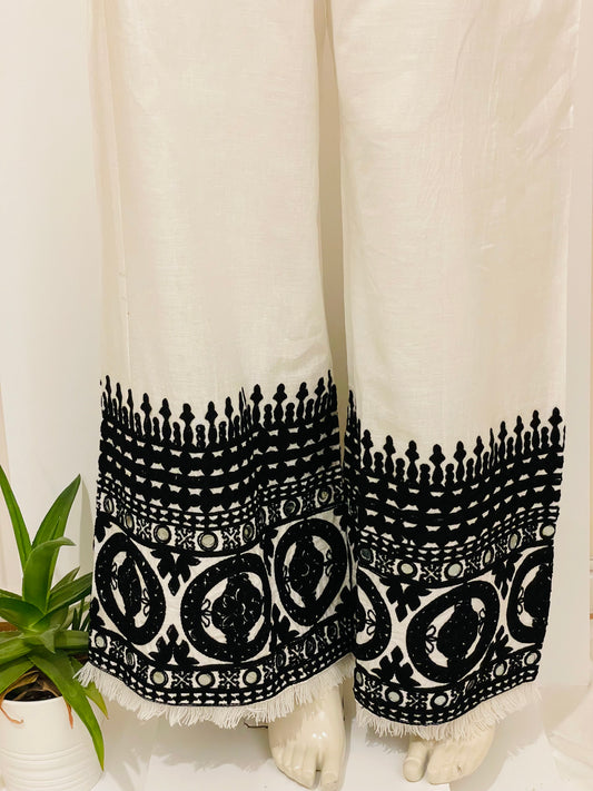 Indian Pakistani Pants/ Minimalist Cigarette Trousers/Cotton slim fit  trouser/Indian pants for women/pencil style trousers, Sequin trouser –  cottonandessentials